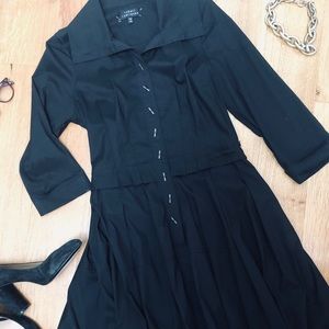 Black shirt dress by Robert Rodriguez size 8
